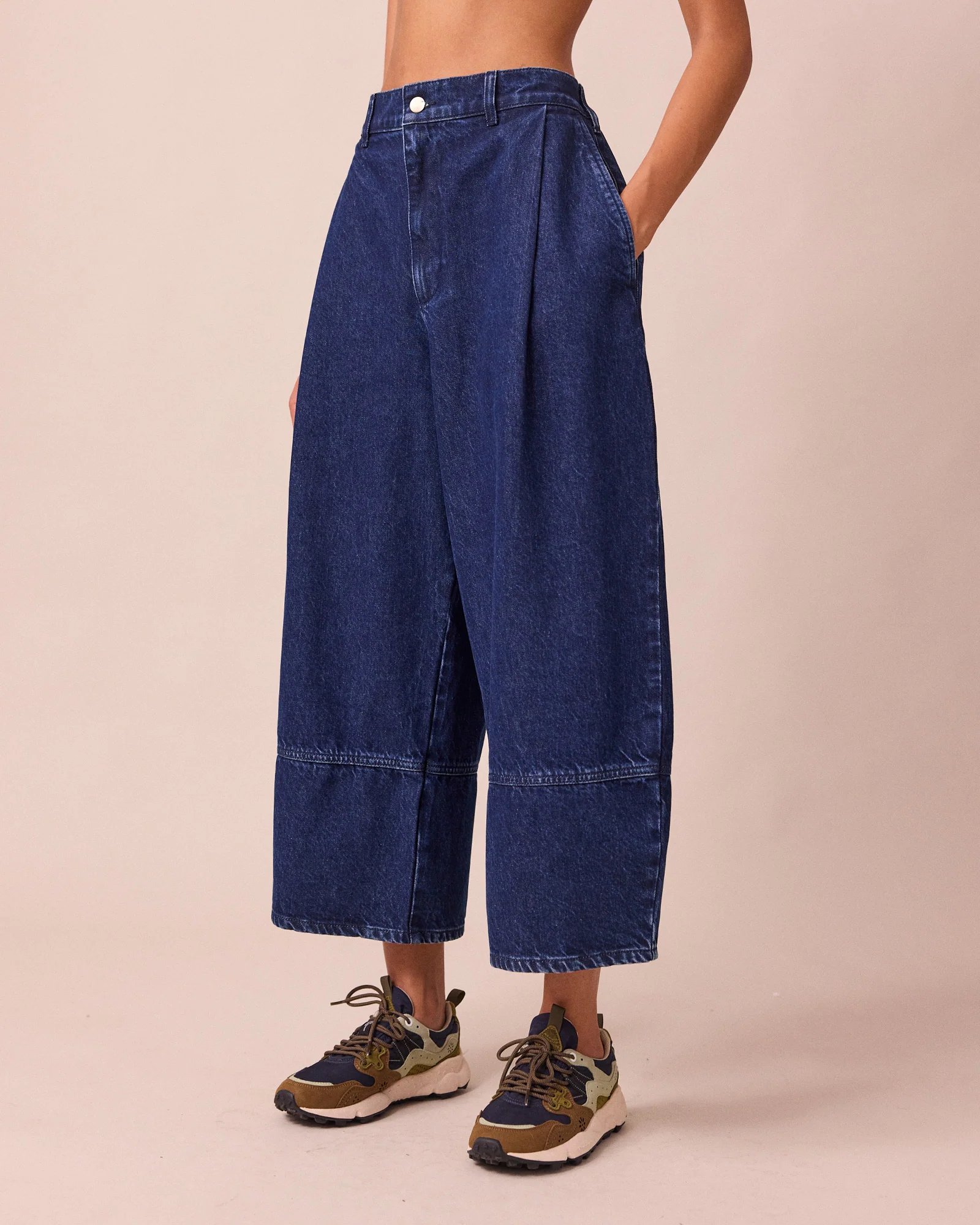 Blair Dark Blue Wash Denim Jeans - Image 3