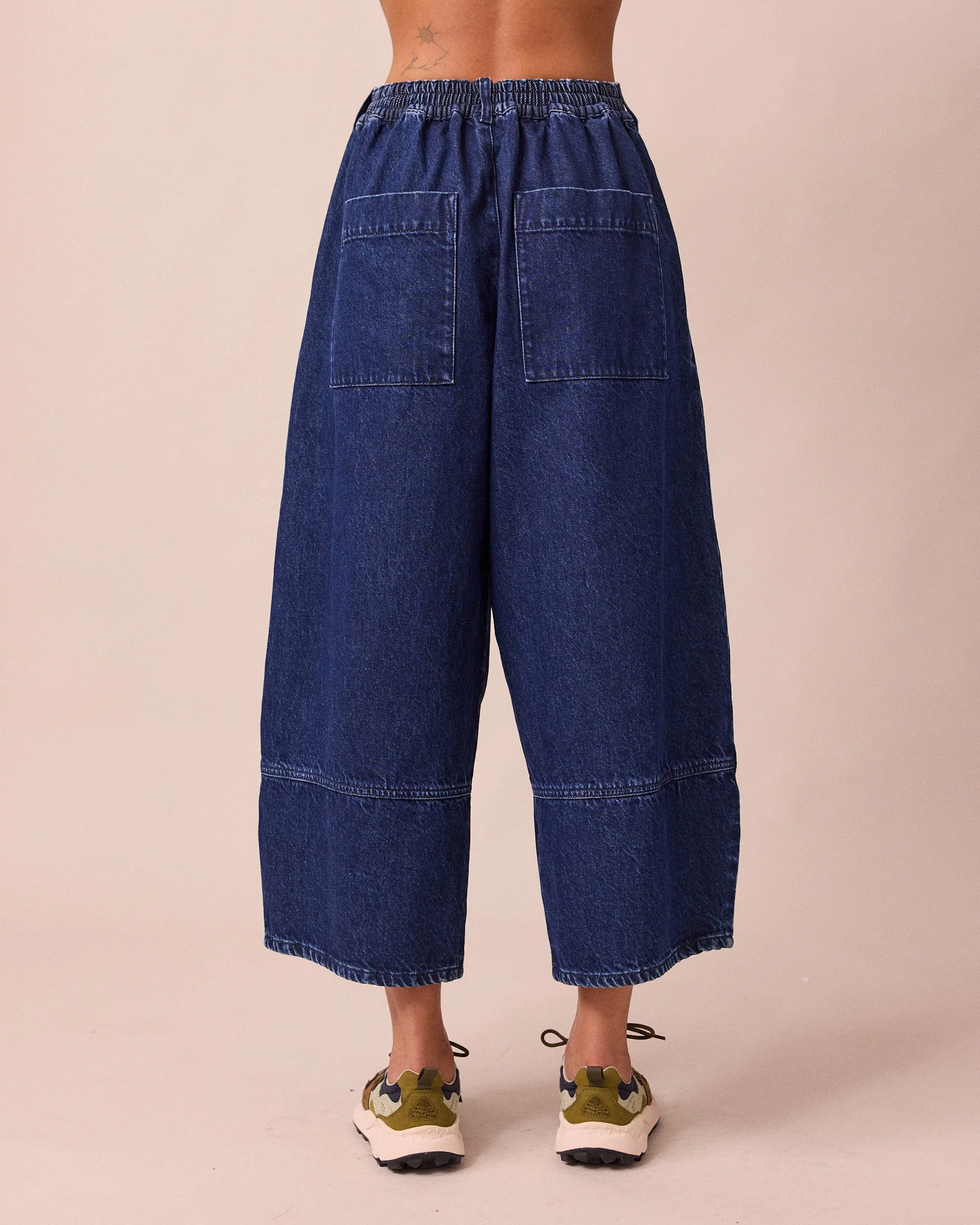 Blair Dark Blue Wash Denim Jeans - Image 5