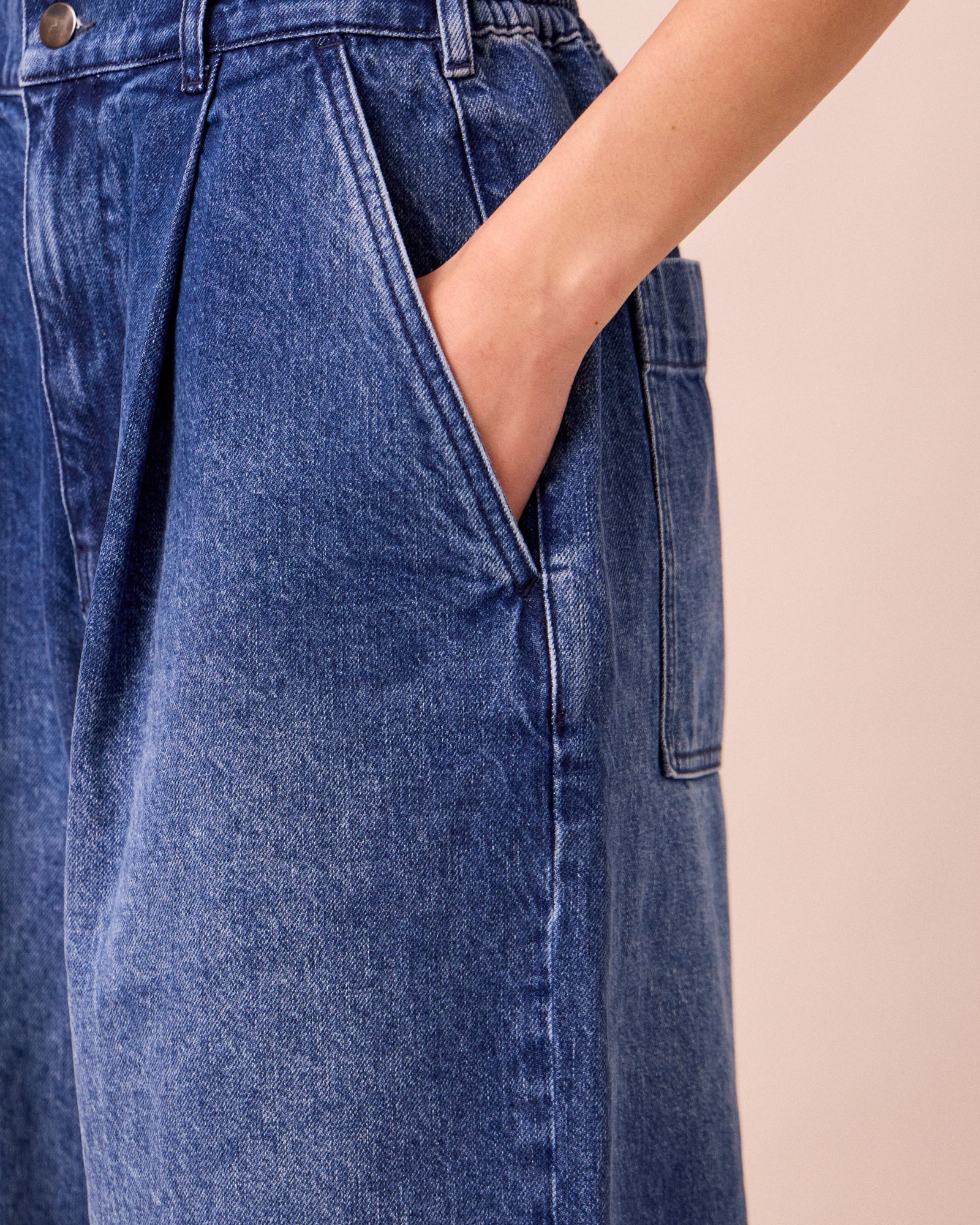 Bonnie Mid Blue Denim Jeans - Image 5