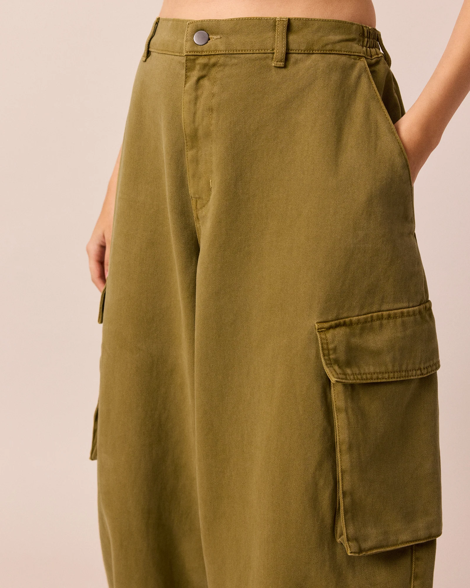 Claudie Bronzed Hay Denim Trousers - Image 4
