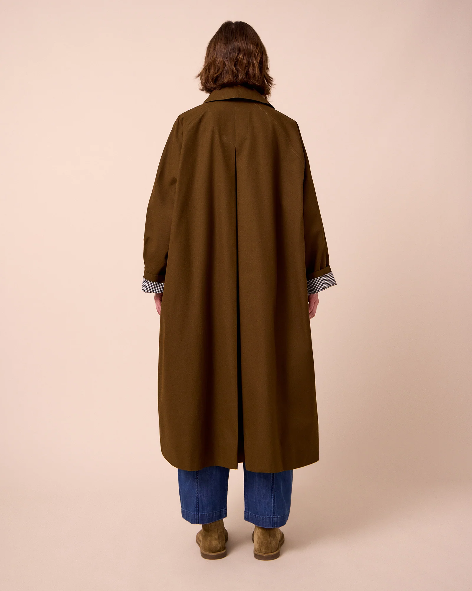 Collette Hazel Coated Cotton Coat - Image 5