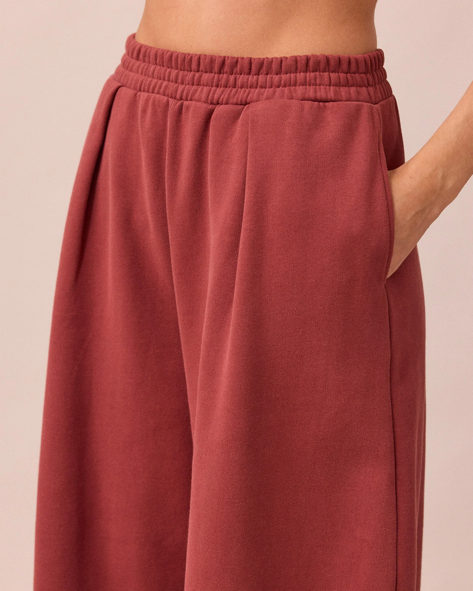 Daisy Brick Fleece Joggers - Image 3