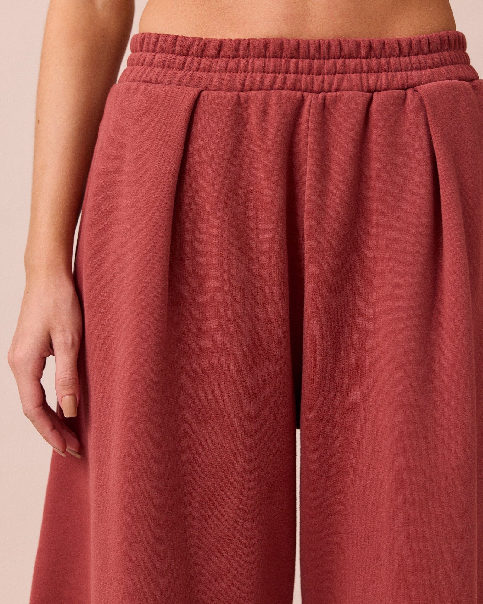 Daisy Brick Fleece Joggers - Image 5