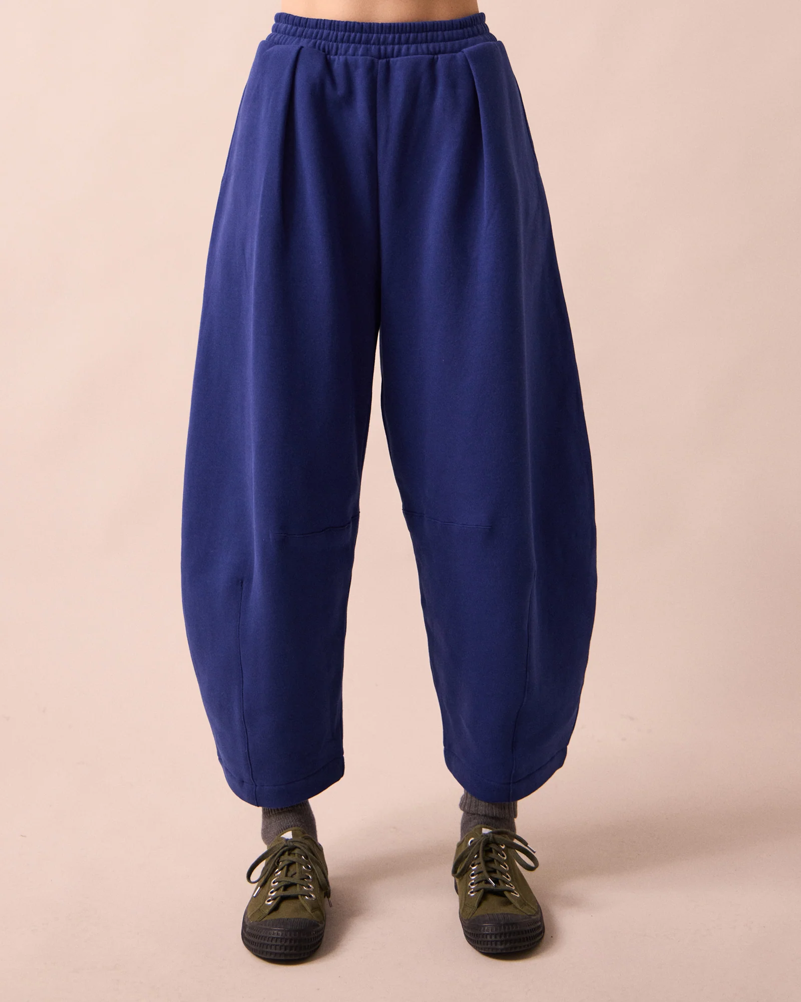 Daisy French Blue Fleece Joggers - Image 3