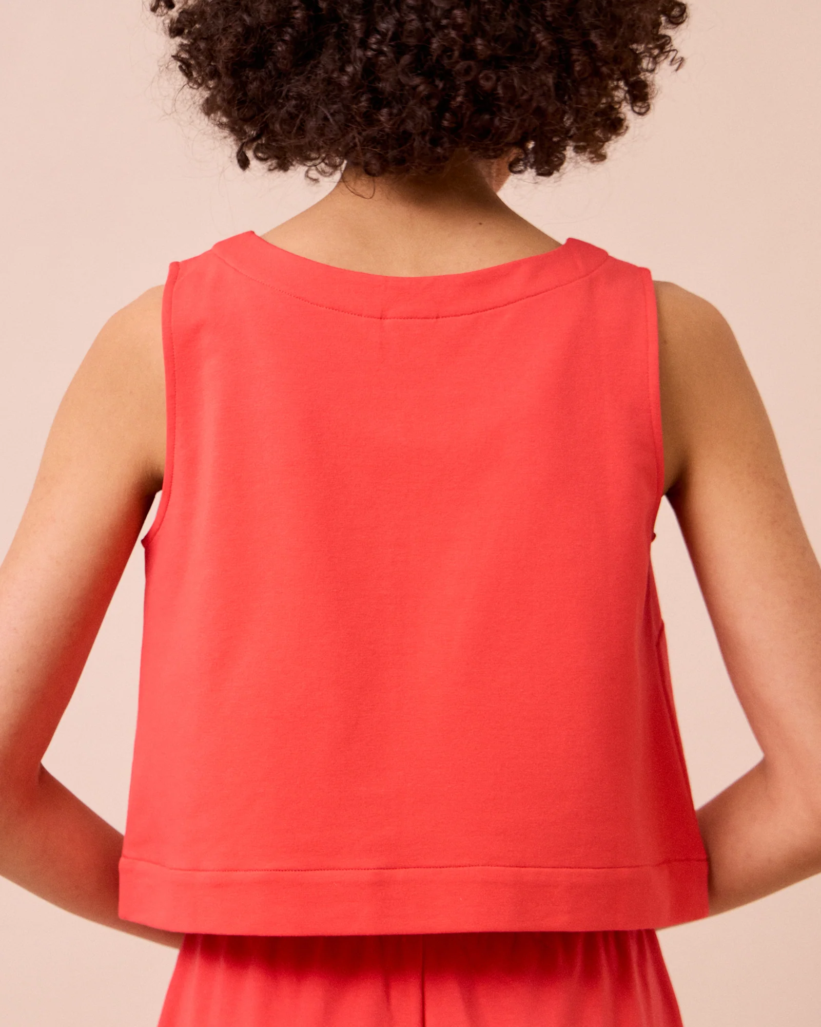 Esme Watermelon Jersey Top - Image 4