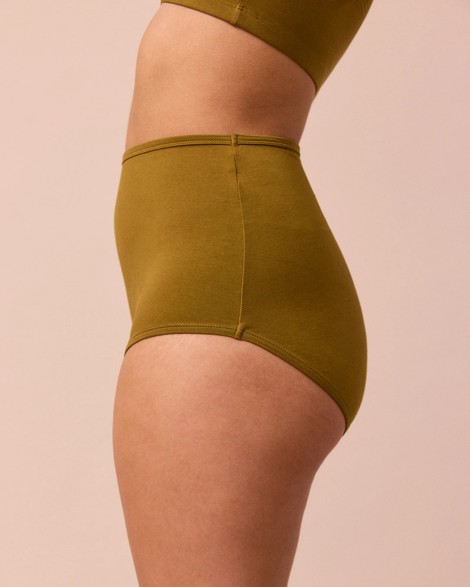 Full Coverage Knicker Golden Olive - Image 4