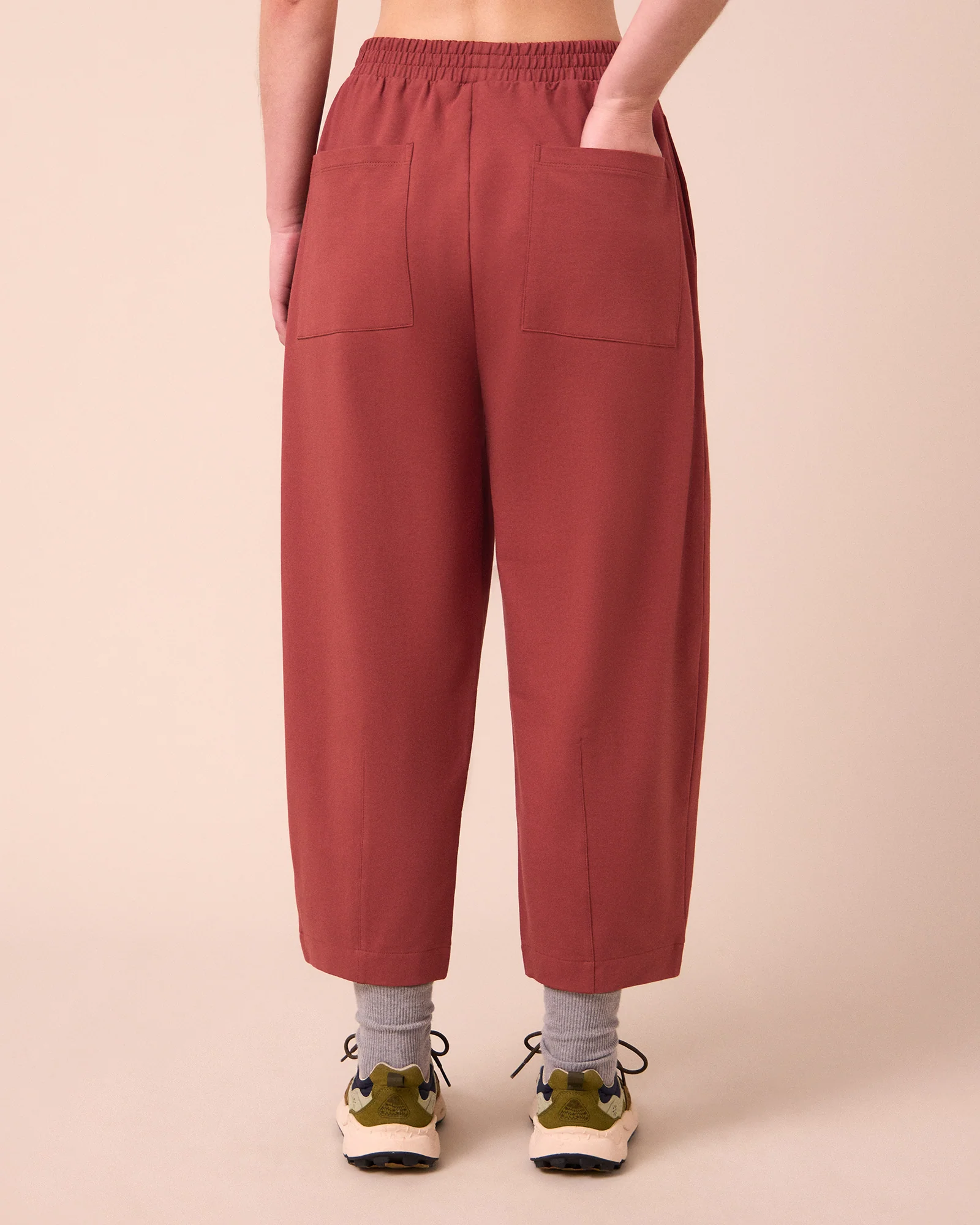 Huxley Brick Jersey Trousers - Image 4