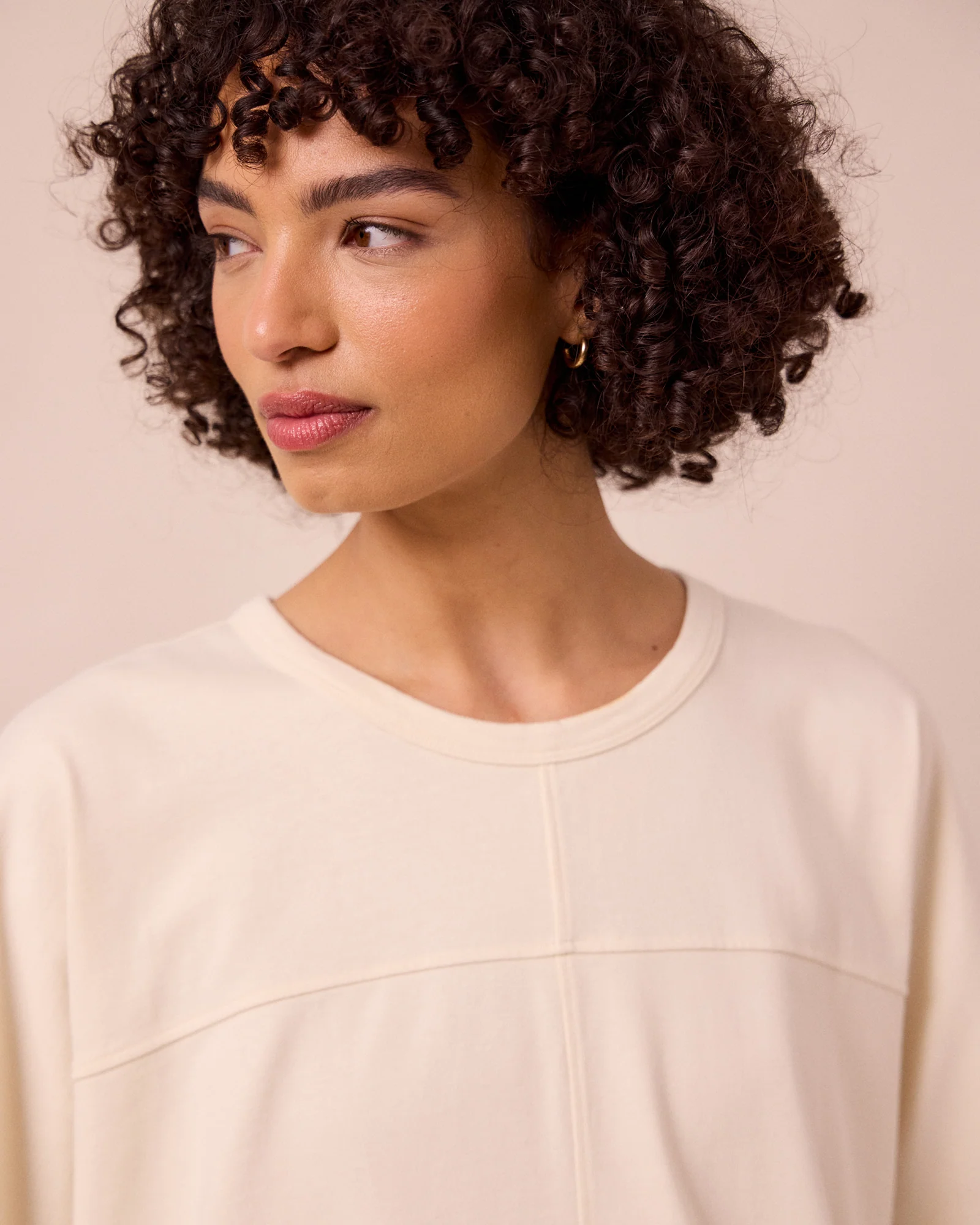 Irena Bone Jersey Top - Image 4