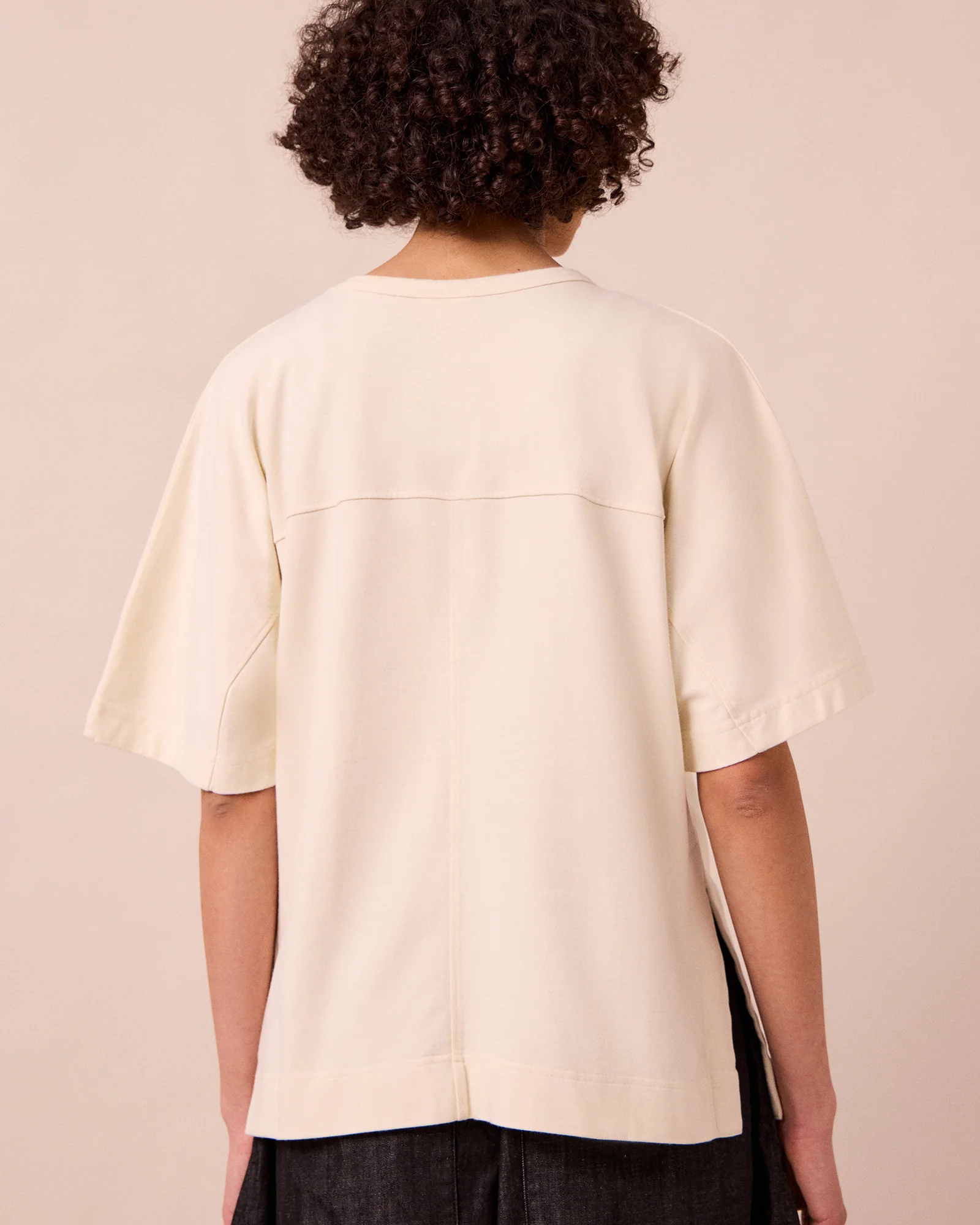 Irena Bone Jersey Top - Image 5