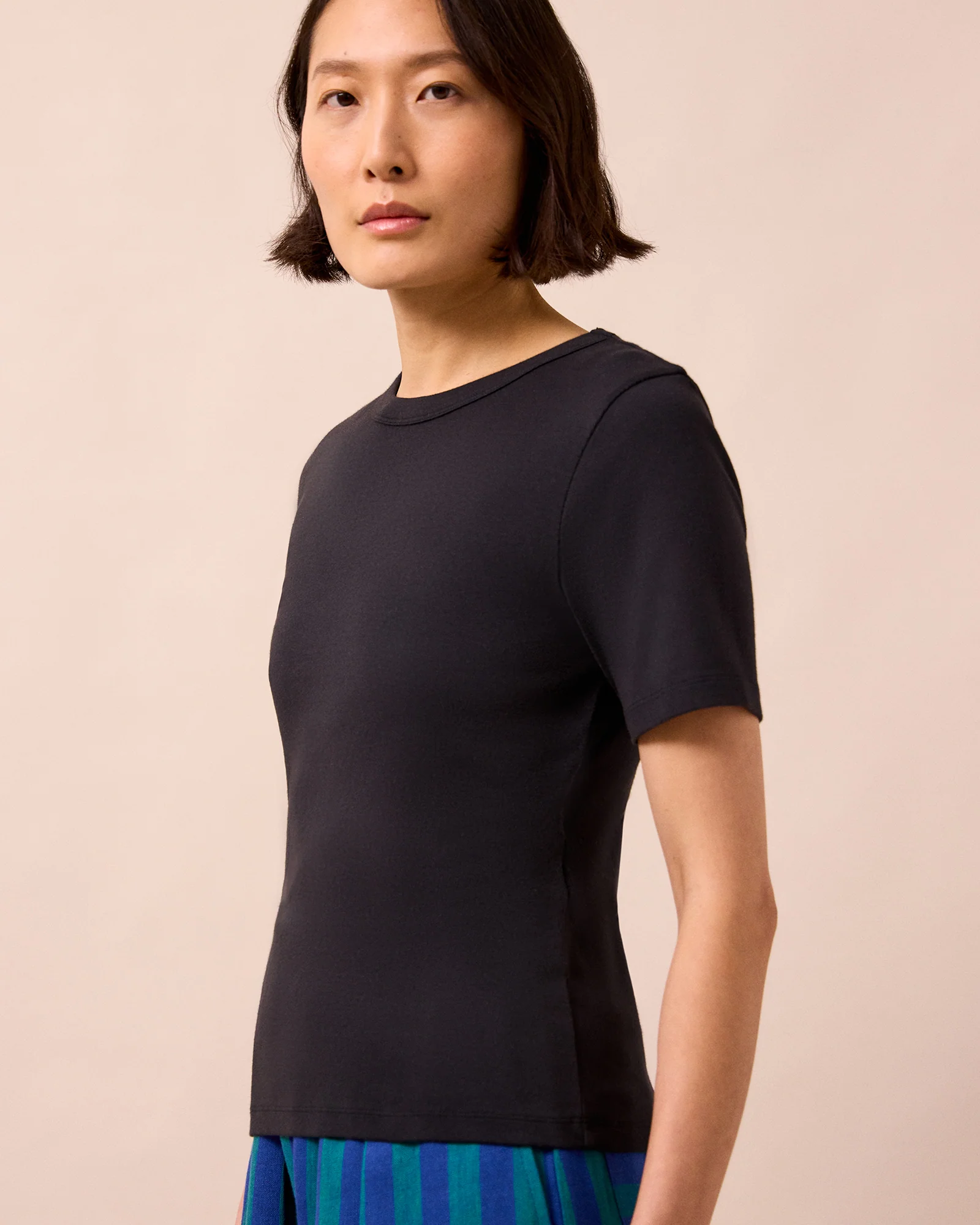 Lottie Black Jersey T-Shirt - Image 3