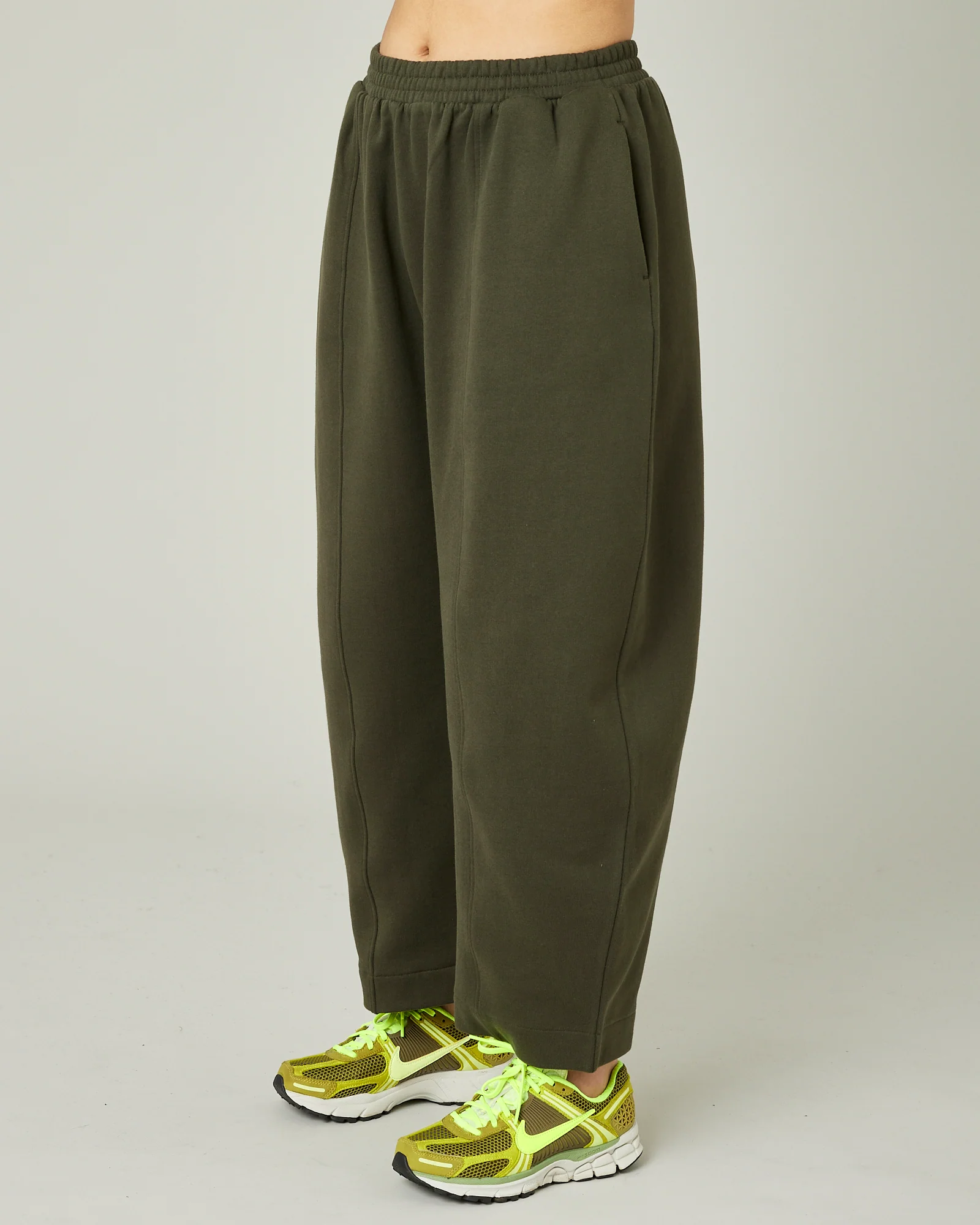 Mabel Olive Fleece Joggers - Image 3