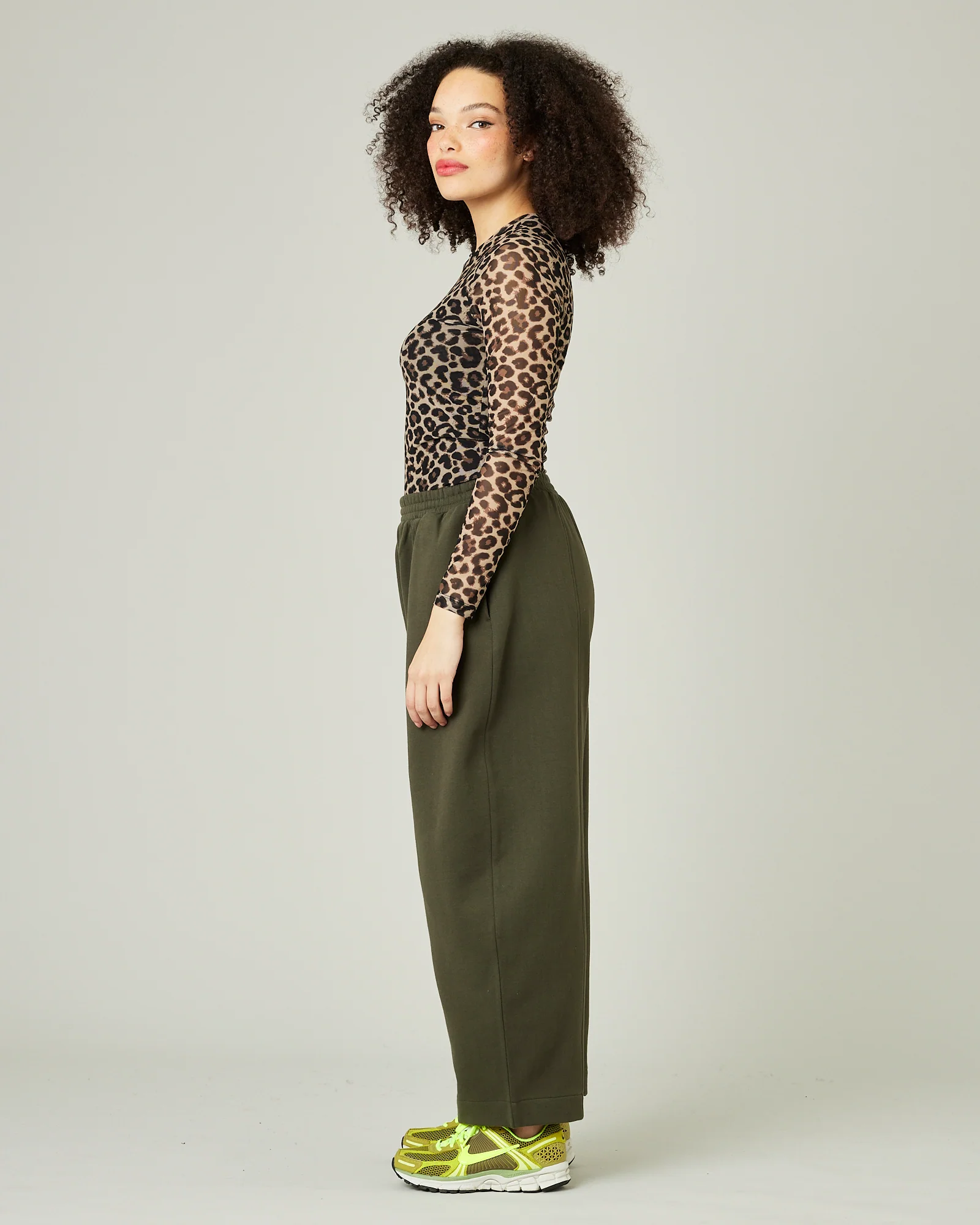 Mabel Olive Fleece Joggers - Image 7