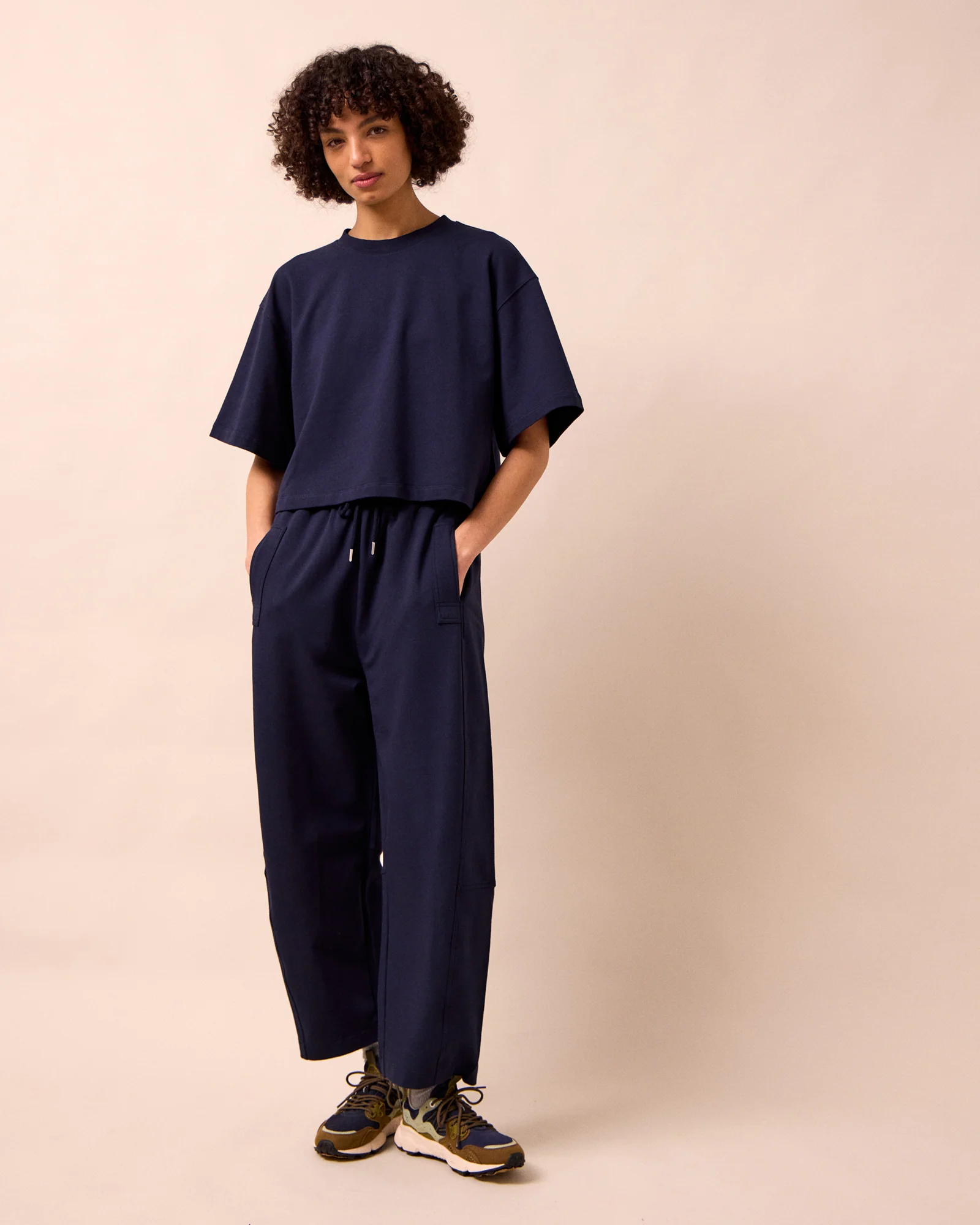 Madi Ink Jersey Trousers - Image 2