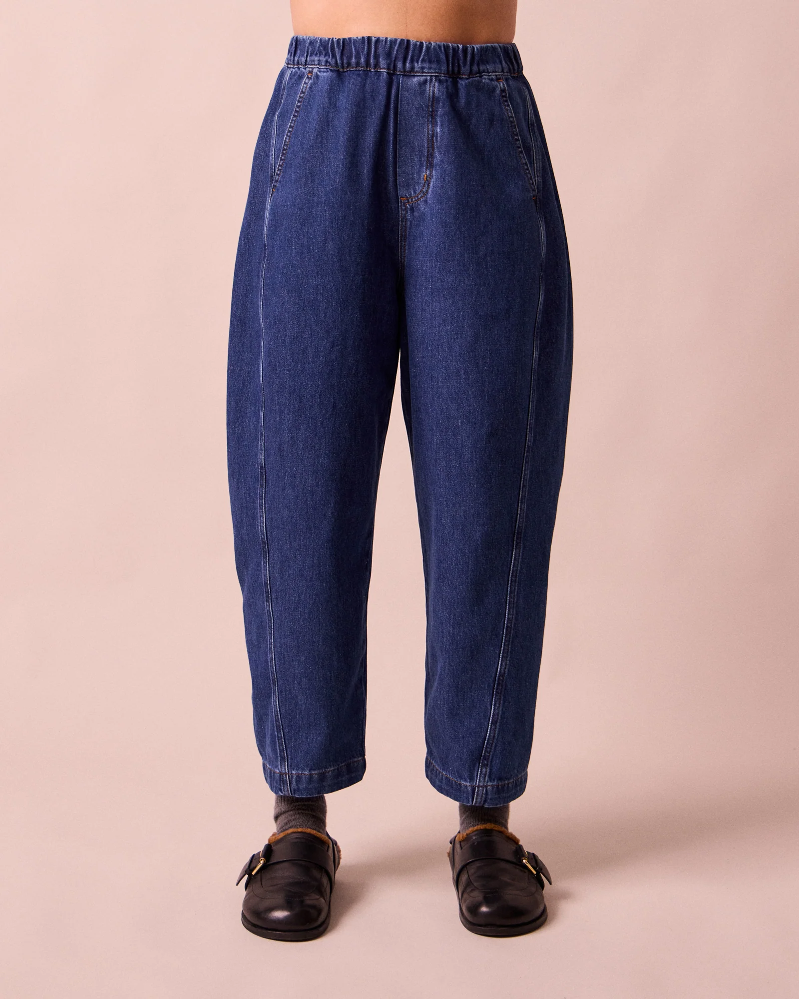 Maeve Mid Blue Denim Jeans - Image 3