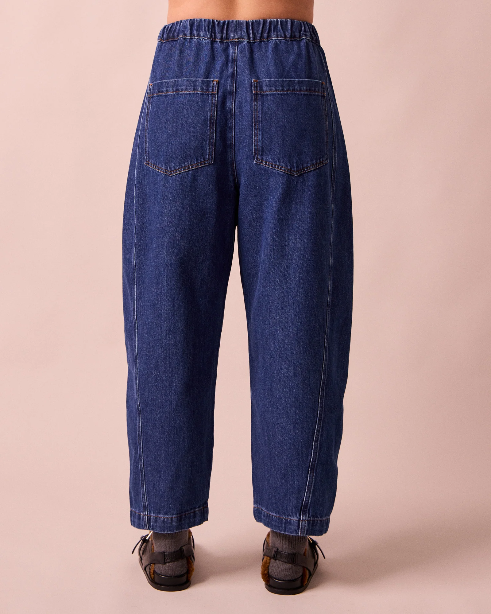 Maeve Mid Blue Denim Jeans - Image 4