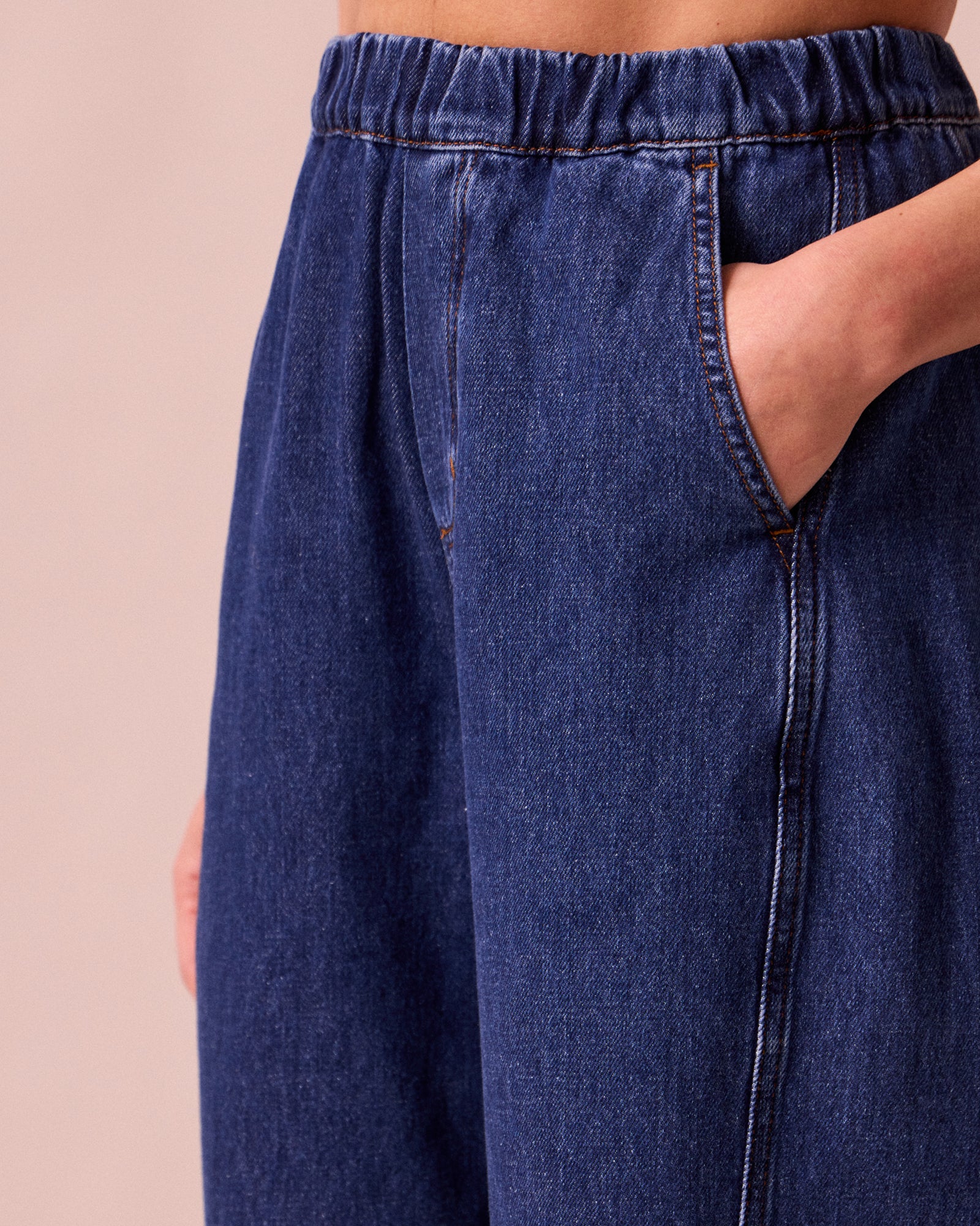 Maeve Mid Blue Denim Jeans - Image 5