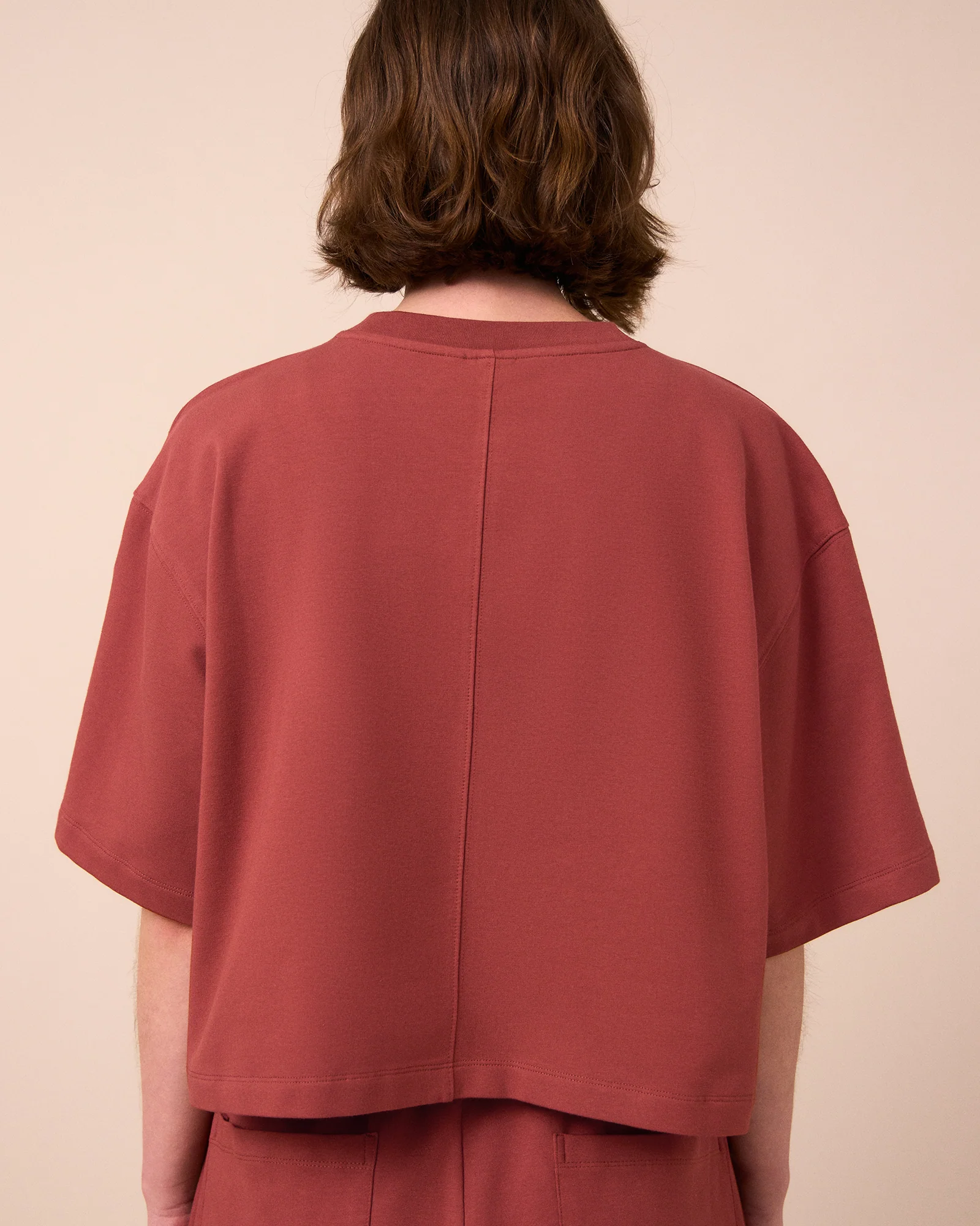 Nicole Brick Jersey Top - Image 3