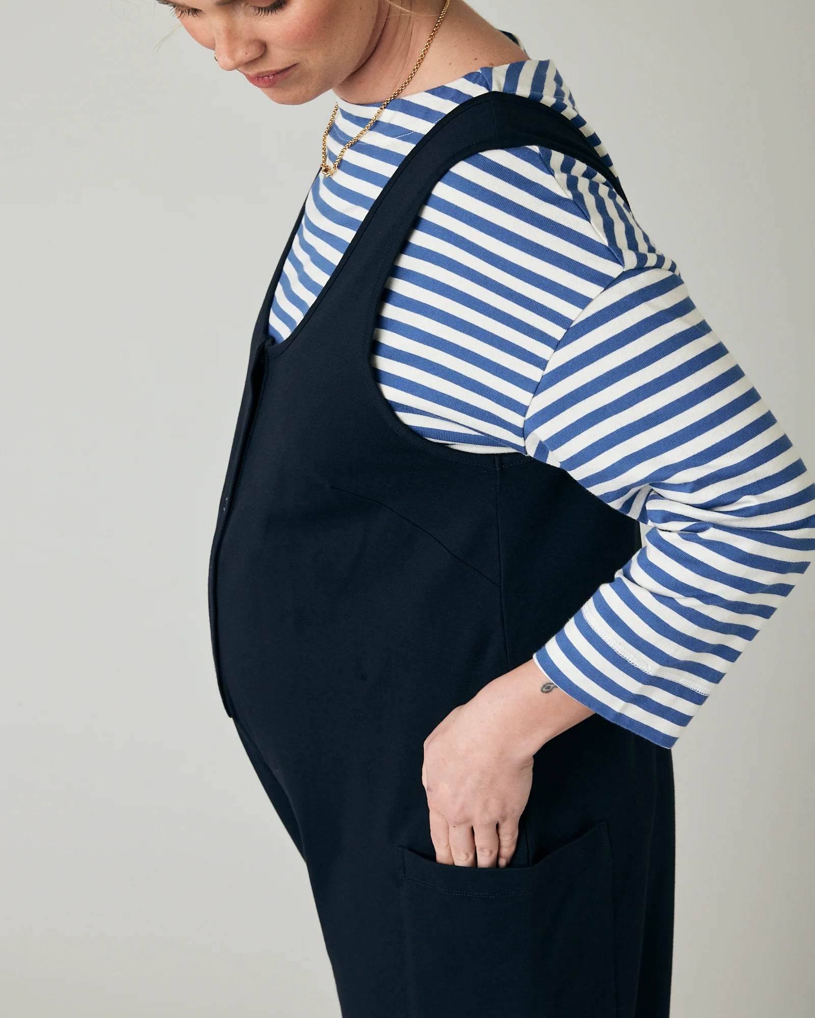 Poppy Jumpsuit - Midnight Navy - Image 5