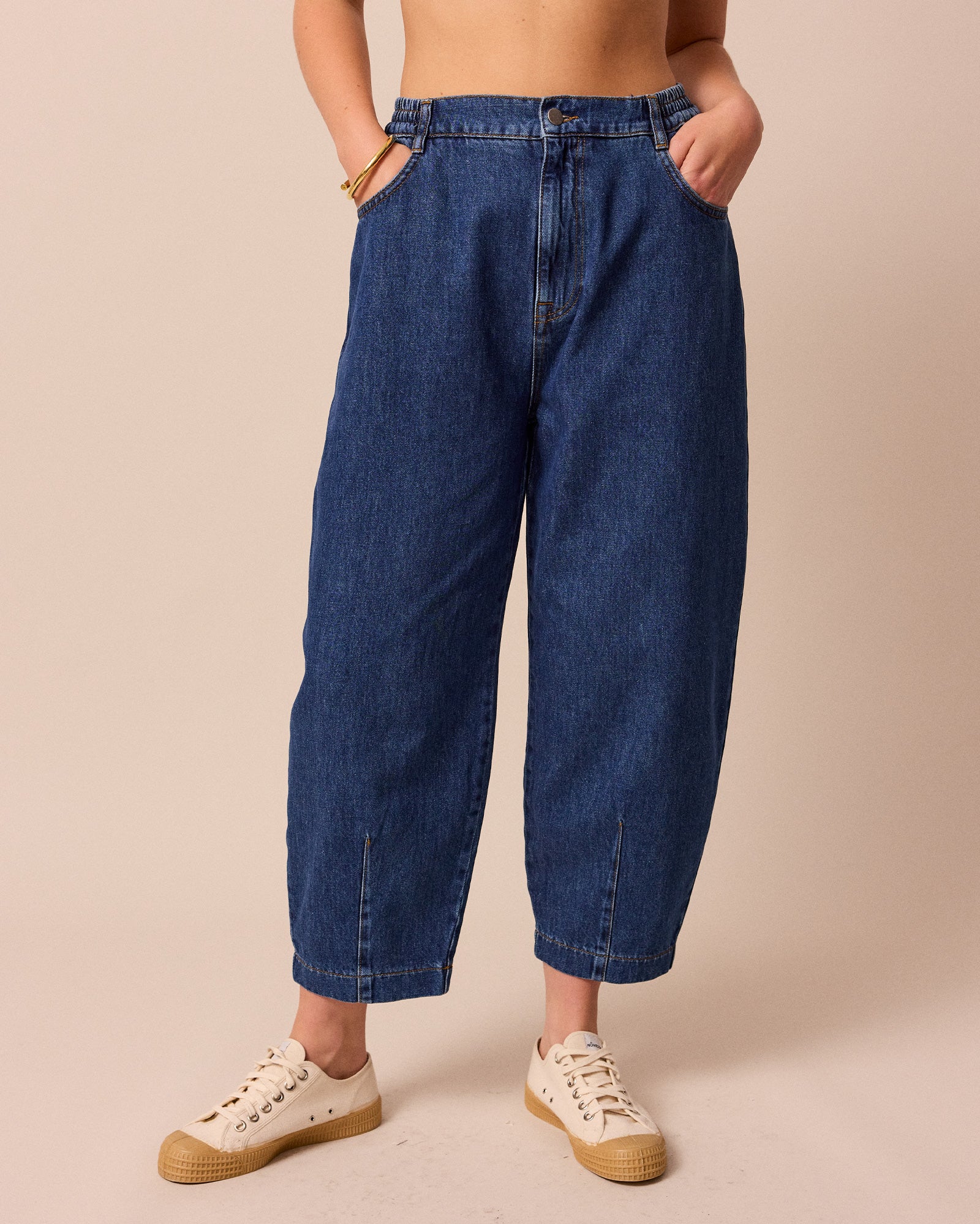 Remi Mid Blue Denim Jeans - Image 3