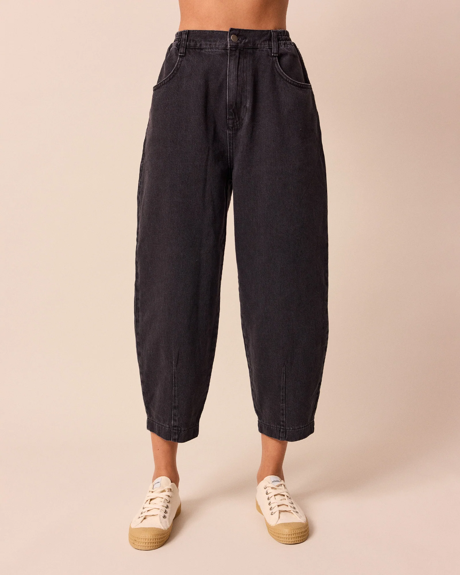 Remi Washed Black Denim Jeans - Image 3