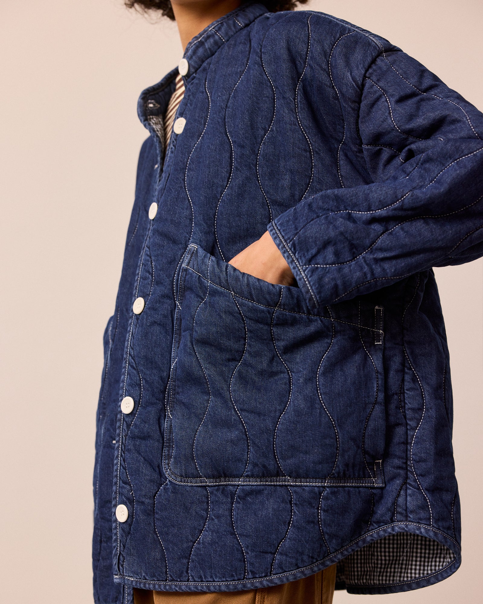Rue Dark Wash Denim Jacket - Image 3