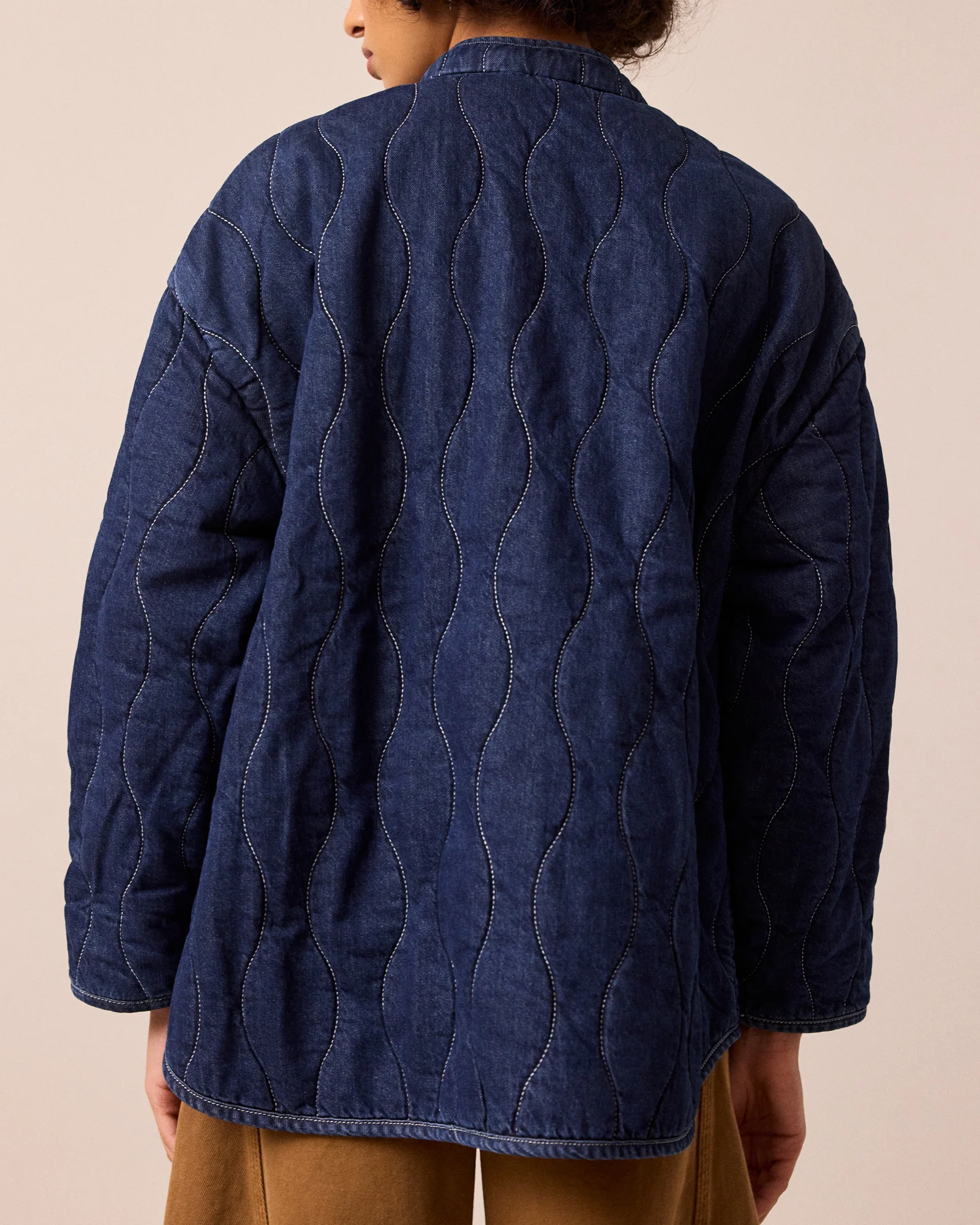 Rue Dark Wash Denim Jacket - Image 5