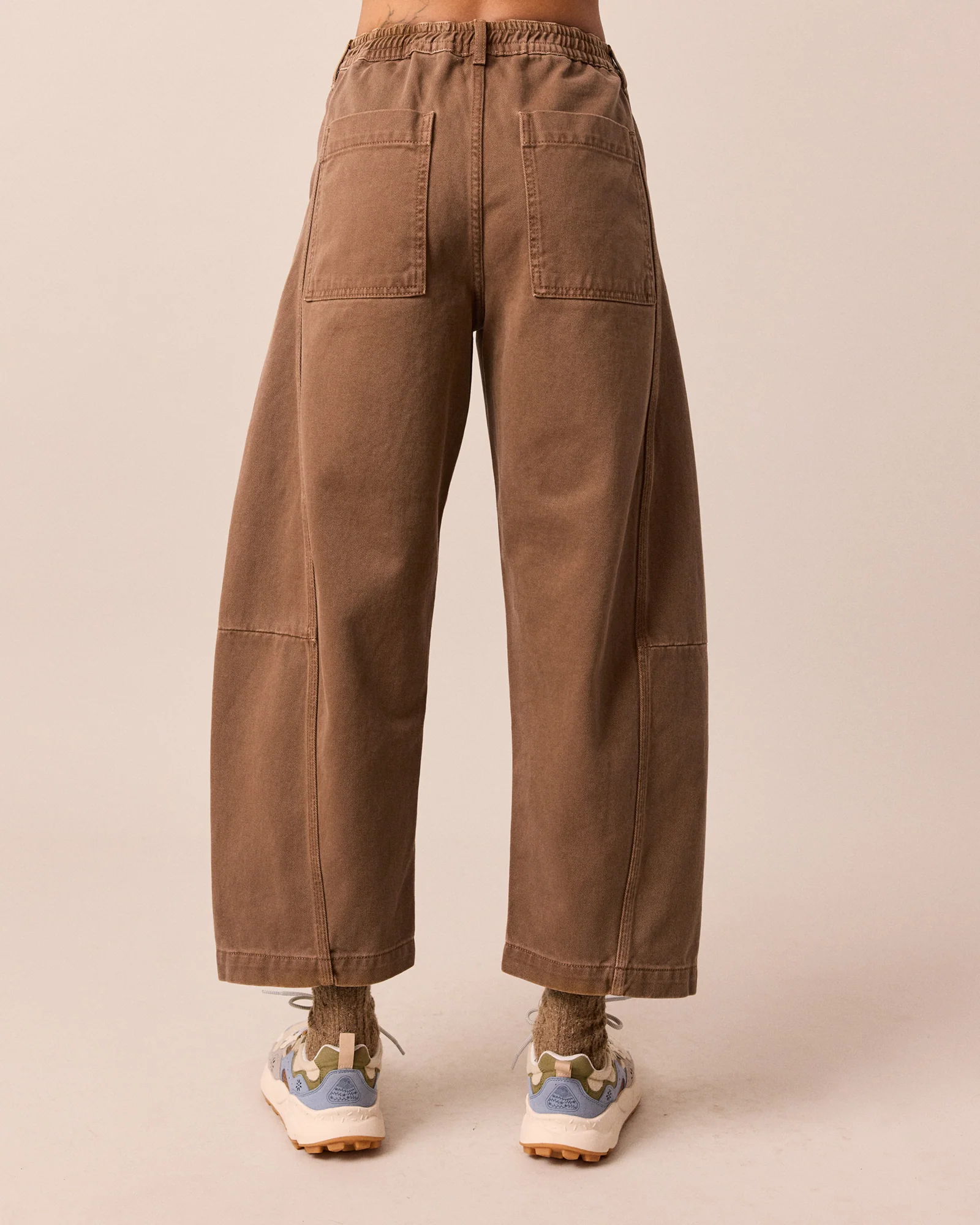 Tori Caramel Denim Jeans - Image 4