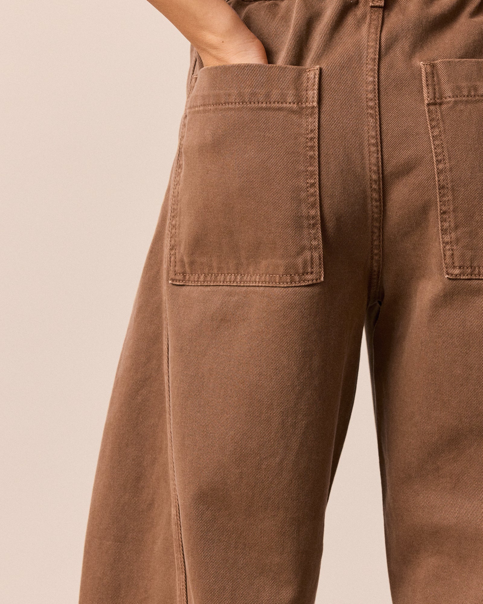 Tori Caramel Denim Jeans - Image 5