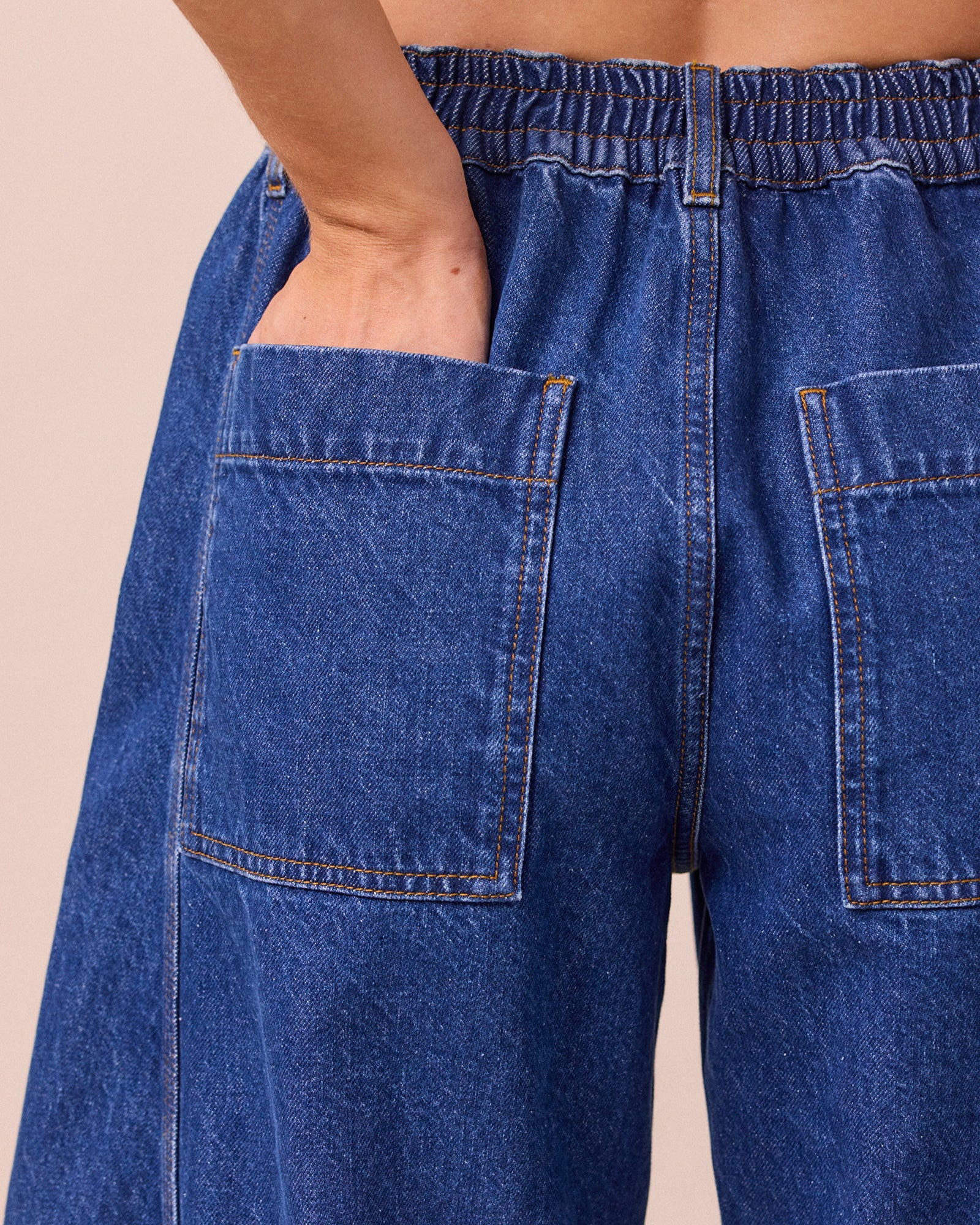 Tori Mid Blue Denim Jeans - Image 3