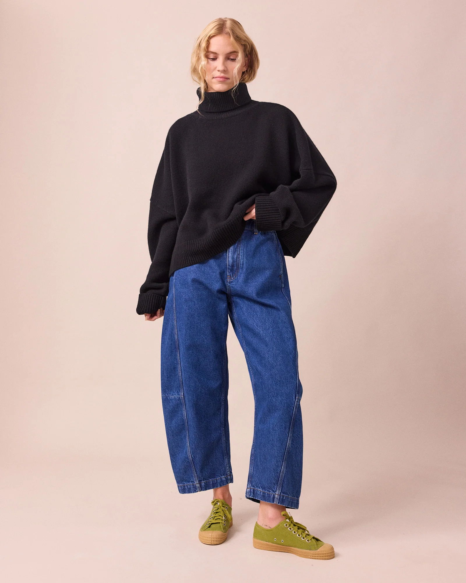 Tori Mid Blue Denim Jeans - Image 4