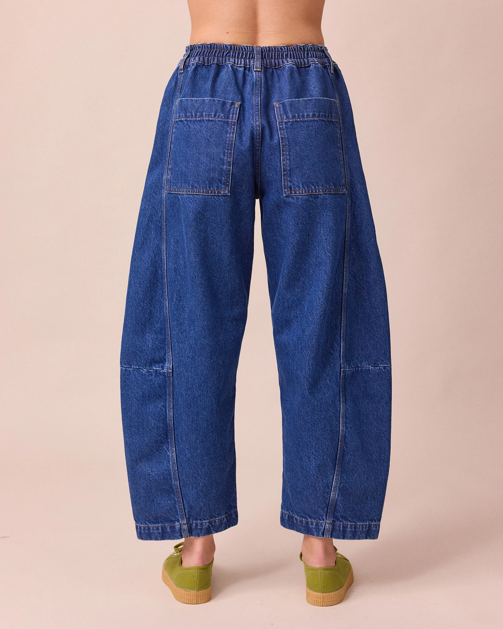Tori Mid Blue Denim Jeans - Image 5