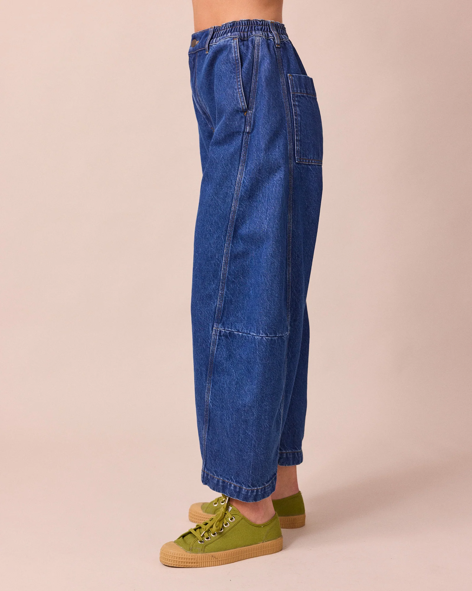 Tori Mid Blue Denim Jeans - Image 6