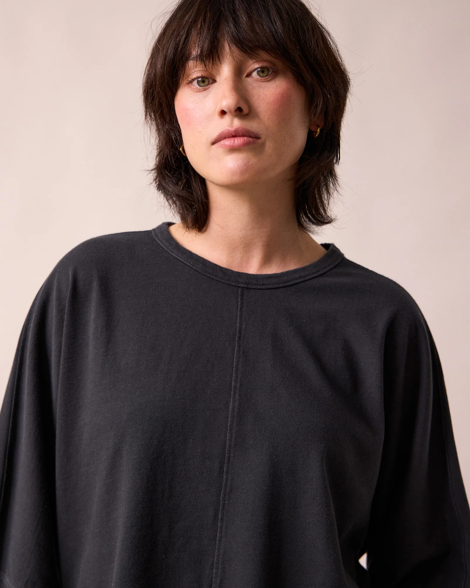 Yuna Black Jersey Top - Image 4