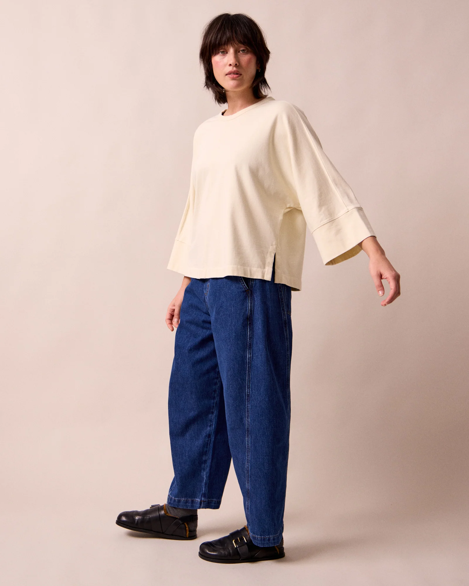 Yuna Bone Jersey Top - Image 3