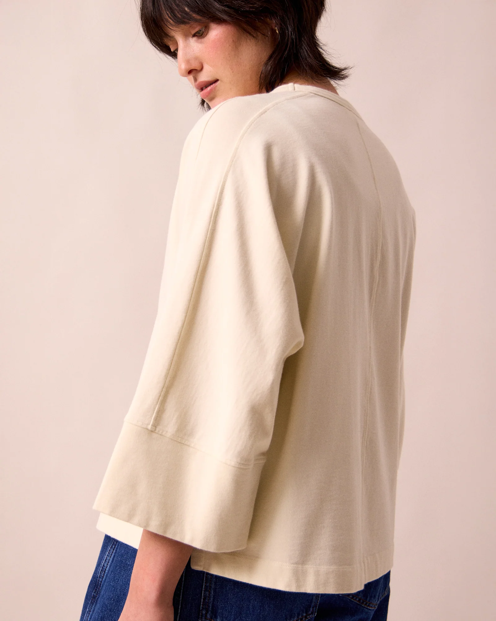 Yuna Bone Jersey Top - Image 5
